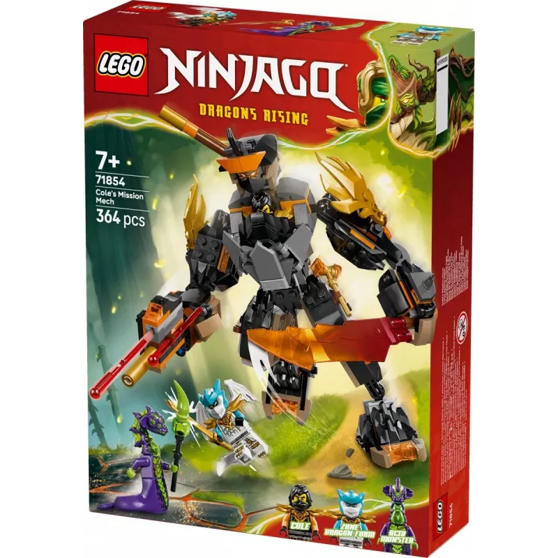 LEGO NINJAGO 71854 Coleov zásahový mech a drak Zane
