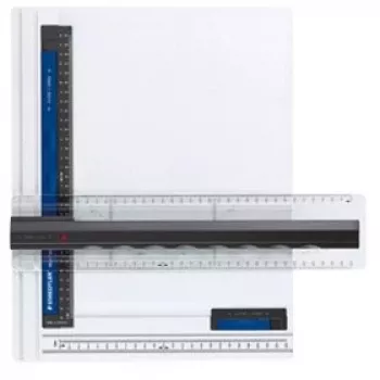 Kresliaca tabuľa Staedtler Mars 661 A4 čierna biela