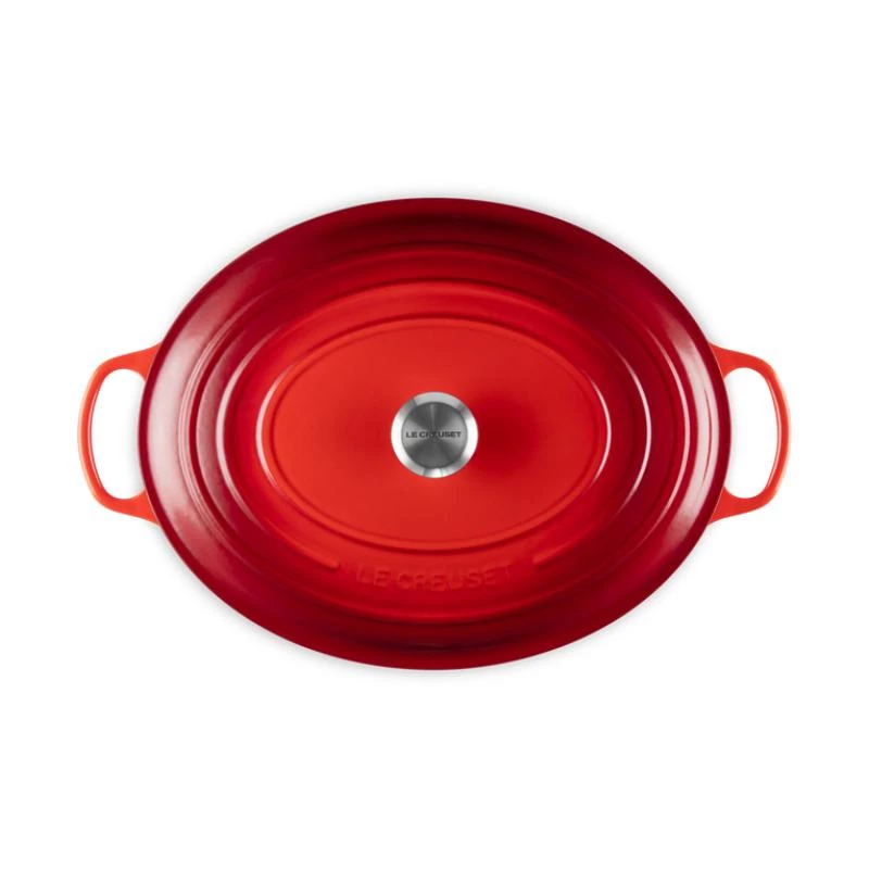 Le Creuset Signature pekáč oválny višňovo červený 40cm