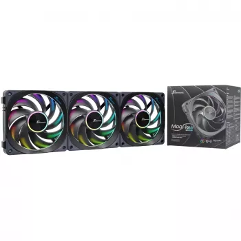 Seasonic MagFlow ARGB 120mm sada 3 ventilátorov