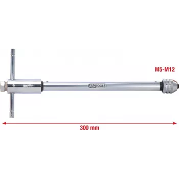KS Tools 331.0675 držiak nástrojov s prepínacou ráčňovou hlavou, 320 mm