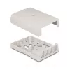 DeLOCK 67053 Keystone nástenná zásuvka, 4-port, biela