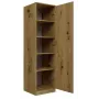 Topeshop SD-50 ARTISAN KPL spálňová skriňa/šatník 5 políc 1 dvere dub