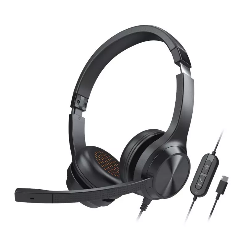 Creative 51EF0980AA000 Chat USB on-ear headset káblový stereo čierna