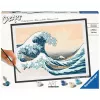 Maľovacia sada Ravensburger CreArt ART Collection Veľká vlna Hokusai 23690 — umelecká sada maľovania podľa čísel