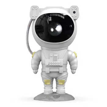 Nočné svetlo-projektor hviezdnej oblohy pre deti, tvar astronauta