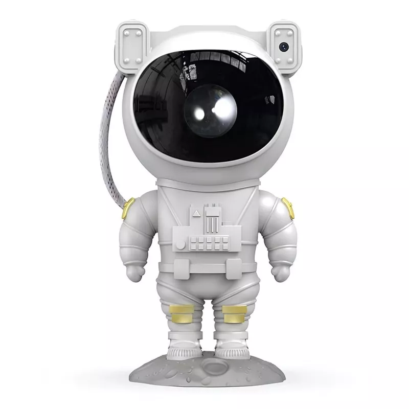 Nočné svetlo-projektor hviezdnej oblohy pre deti, tvar astronauta