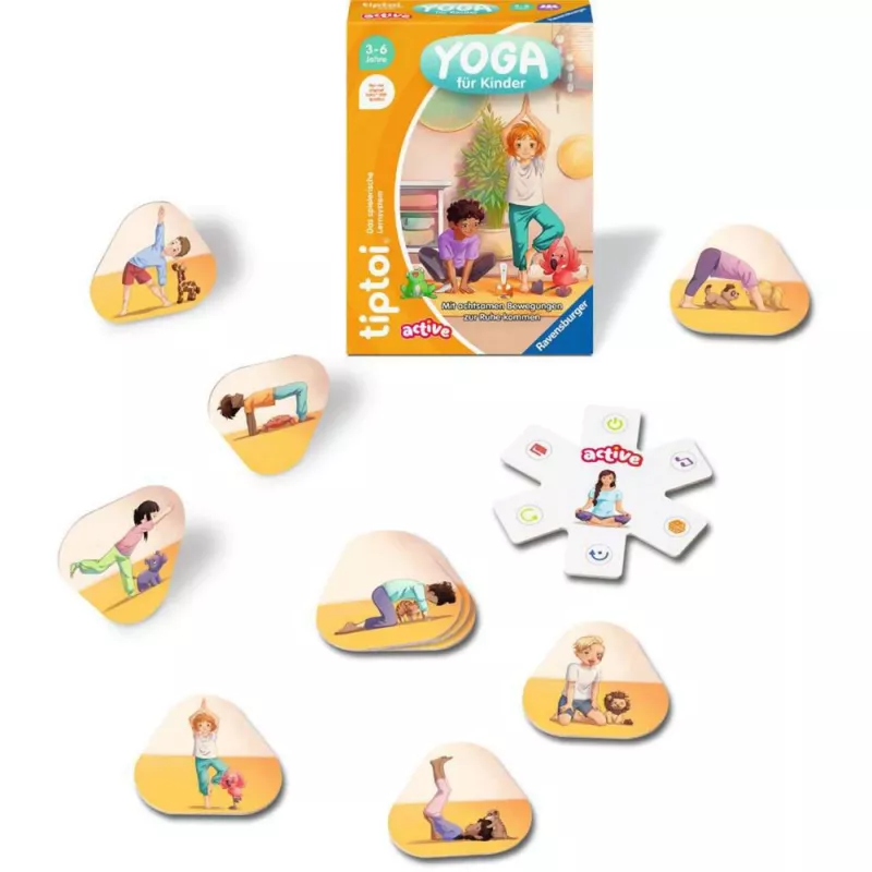 tiptoi ACTIVE - Yoga pre deti, hra zručnosti