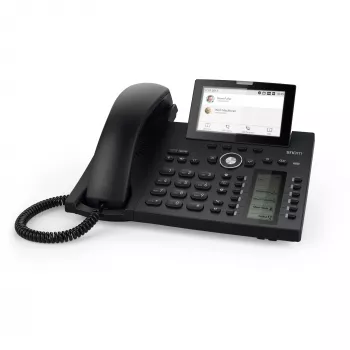 Snom D385 IP telefón čierny 12 liniek TFT