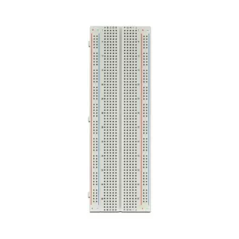 Breadboard DELOCK 18313 — nepájivá prototypovacia doska, plast, 55×165×9 mm, biela