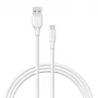 Kábel USB2.0 na MICRO-B/1M biely Ctiwf Vention