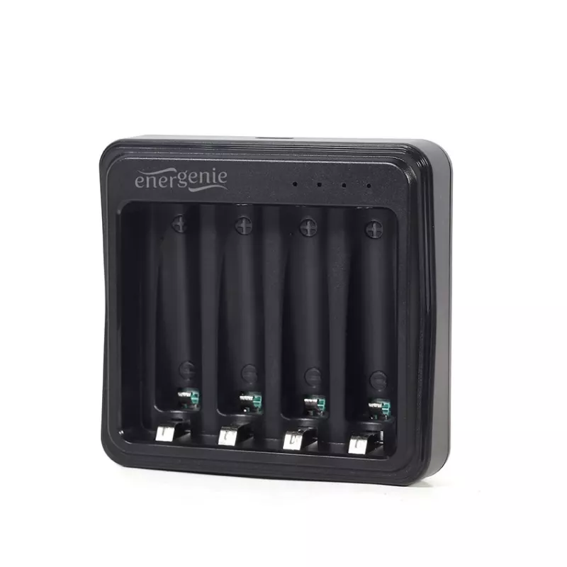 Nabíjačka batérií Gembird BC-USB-03 USB kompatibilná AA AAA čierna