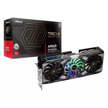 ASRock Radeon RX 9070 XT TC 16GB GDDR6 PCIe 5.0 grafická karta