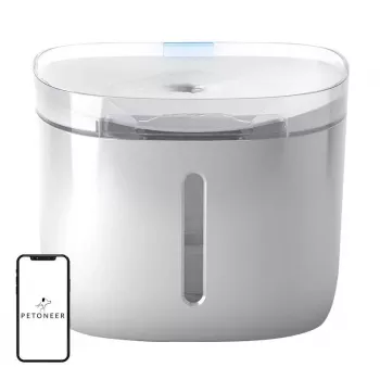 Automatický dávkovač vody pre domáce zvieratá Petoneer Fresco Mini Plus — 1,9 L, ABS, Tuya kompatibilný, 5 V DC