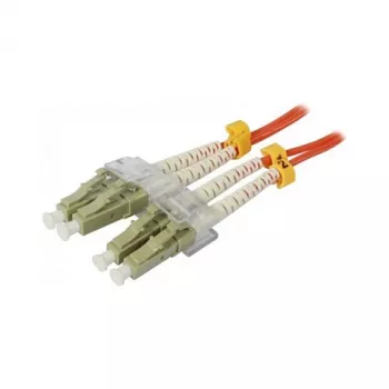 Optický 2-vláknový patch kábel 5 m LC-LC – 50/125 µm – OM2 – AD=2 mm – Synergy 21
