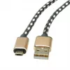 ROLINE 11.02.8819 USB kábel 0,8 m USB 2.0 USB C Micro-USB B čierny - zlatý (11.02.8819)