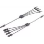 shiverpeaks®-PV4 T sada adaptérových káblov, 4/1, 4mm², čierna/čierna, 30cm (BS02-21034)