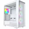 PC skriňa Montech X5 Midi Tower biela ATX 3x140 mm ventilátory
