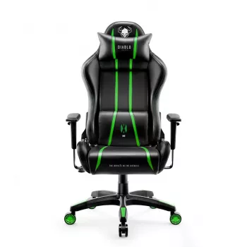 Diablo X-One 2.0 Normal Size herná stolička čierna, zelená