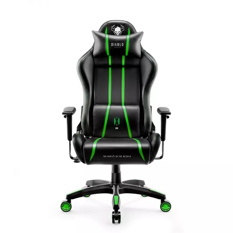 Diablo X-One 2.0 Normal Size herná stolička čierna, zelená