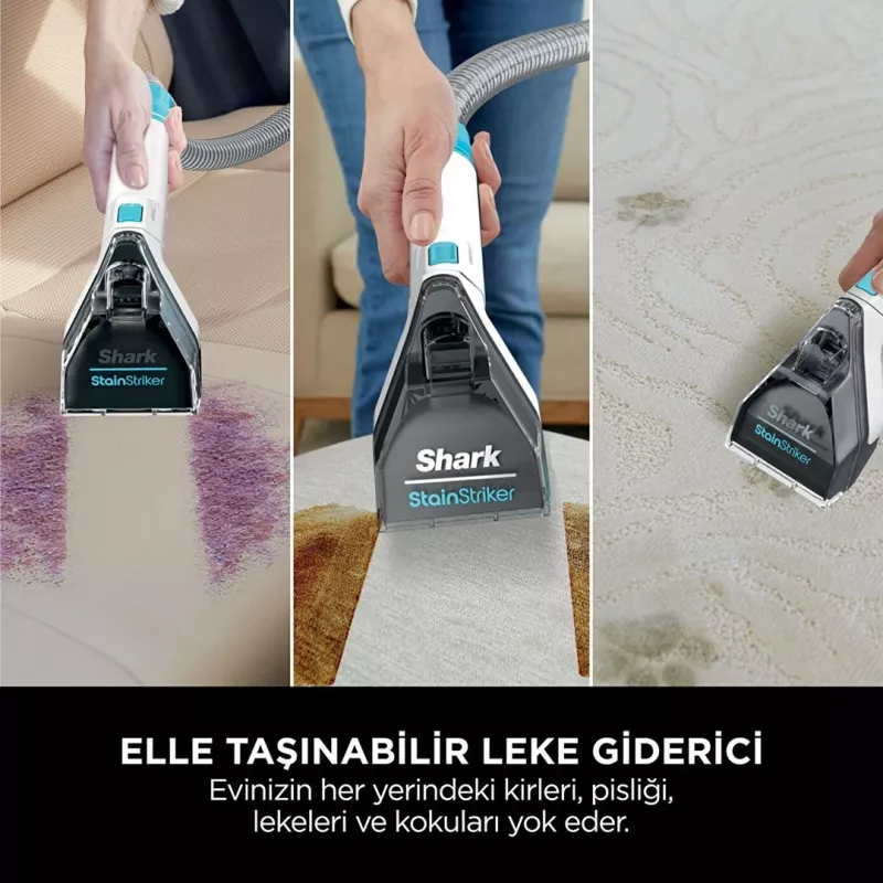 Sharkclean PX200EUT čistič kobercov ručný hĺbkové/priebežné čistenie biela