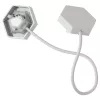 Svetelný konektor Nanoleaf Flex — biely, 0,24 m kábel, balenie 3 ks