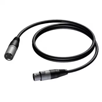 PROCAB kábel XLR samec na XLR samica 1m