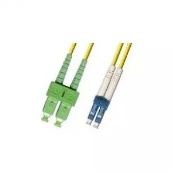 Microconnect FIB841010 InfiniBand/sklenené vlákno kábel 10 m SC LC žltý