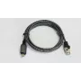 Sieťový kábel AKTBXKS6USBC30B RJ-45 USB-C kábel Cat.6 3m čierny