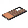 Puzdro na smartphone Man and Wood Galaxy Note 20 Ultra hnedá károvaná čierna