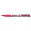 Vysúvací pripínací pen Pentel Energel XM Klik červený