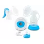 Odsávačka mlieka ESPERANZA ECM003B elektronická 150 ml, integrovaný displej, modrá/biela, 100–240 V AC