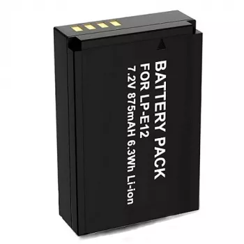 Nabíjateľná batéria do fotoaparátu extra digital LP-E12 7,2V 875mAh