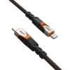 Kábel USB-C na USB-C C2G 9B4415114097 USB 3.2 Gen 2x2 0,75 m – čierny/oranžový