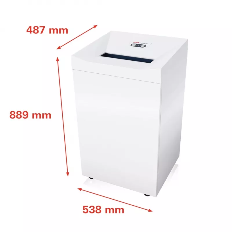 Skartovač HSM Pure 630 čiastočný rez 31 cm 700 W biela
