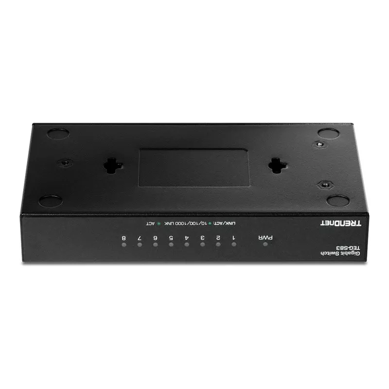 TRENDNET 8-portový Gigabit switch s kovovým puzdrom