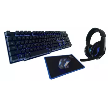 Klávesnica myš v cene Rebeltec SHERMAN Gaming USB QZERTY anglická čierna