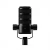 Štúdiový mikrofón RØDE PodMic USB — kardioidný XLR/USB, 24-bit/48 kHz, USB-C, výstup na slúchadlá, otočný regulátor hlasitosti, čierny