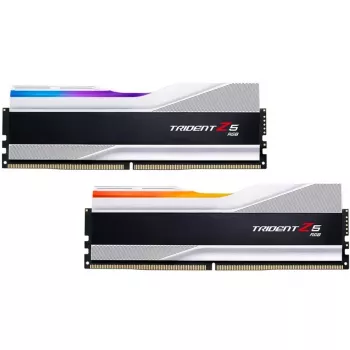 DIMM 64 GB DDR5-6400 (2x 32 GB) Dual-Kit, operačná pamäť strieborná/čierna, F5-6400J3239G32GX2-TZ5RS, Trident Z5 RGB, INTEL XMP