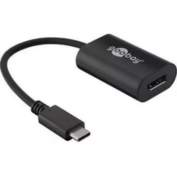 Goobay 38530 káblový adaptér USB-C DisplayPort čierny (38530)