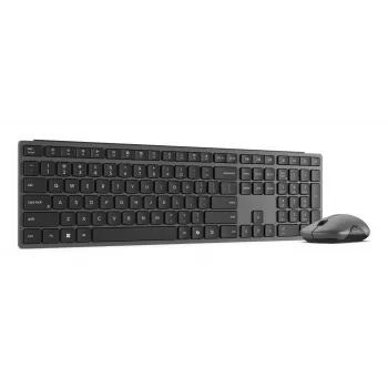 Bezdrôtová súprava klávesnice a myši Lenovo 700 Modern Multi-Device – US-anglické rozloženie, Bluetooth, Luna Grey