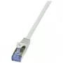 Sieťový kábel LogiLink CQ3062S RJ-45 Cat6a 3 m sivý