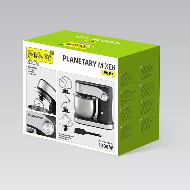 Kuchynský robot Maestro MR-557, 3 l misa, 1200 W motor