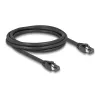 DeLOCK RJ45 sieťový kábel Cat.8.1 S/FTP 2m 40Gbps čierny