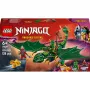 Stavebnica LEGO NINJAGO 71829 Lloydov zelený lesný drak, 128 dielov, 2 minifigúrky, od 6 rokov