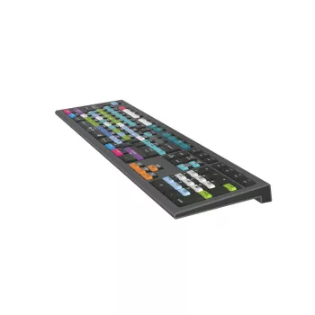 Logickeyboard Avid Media Composer Astra 2 klávesnica univerzálna USB QWERTY nemecká sivá