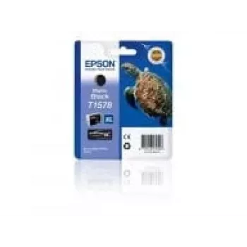 Epson T1578 atramentová kazeta 1 kus originálna vysoká (XL) výdrž čierna