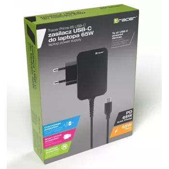 Napájací zdroj pre notebook Prime 65W USB C