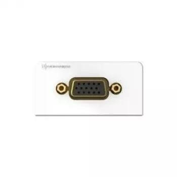 Kindermann 7456000501 VGA biela zásuvka (7456000501)