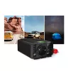 GREEN CELL auto menič napätia 12V na 230V 150W/300W čistý sínus